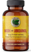 Load image into Gallery viewer, PURE LAB VITAMINS NADH+Ubiquinol (60 veg caps)