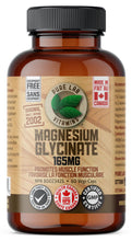 Load image into Gallery viewer, PURE LAB VITAMINS Magnesium Glycinate (120 veg caps)