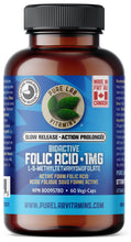 Load image into Gallery viewer, PURE LAB Bioactive Folic Acid Slow Release (60 veg caps)