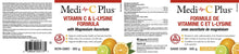Load image into Gallery viewer, Medi-C Plus Vitamin C & L-Lysine with Magnesium Ascorbate (Citrus - 300 gr )