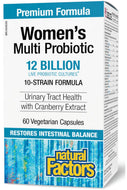 NATURAL FACTOR Women’s Multi Probiotic (12 Billion - 60 vcaps)