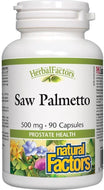HERBAL FACTORS Saw Palmetto (500 mg - 90 caps)
