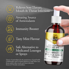 Load image into Gallery viewer, DUTCHMAN'S GOLD Honey and Propolis Throat Spray