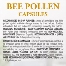 Load image into Gallery viewer, DUTCHMAN'S GOLD Bee Pollen (500 MG - 90 Capsules)