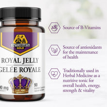 Load image into Gallery viewer, DUTCHMAN'S GOLD Royal Jelly Capsules (1000 mg - 90 Cap)