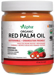 ALPHA HEALTH Organic Red Palm Oil (475 ml)