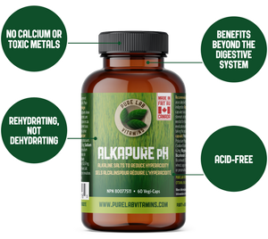 PURE LAB VITAMINS ALKAPURE pH (60 veg caps)