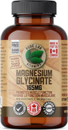 PURE LAB VITAMINS Magnesium Glycinate (120 veg caps)
