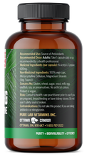 Load image into Gallery viewer, Vitamin supplement bottle with label on a white background