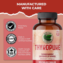 Load image into Gallery viewer, PURE LAB VITAMINS ThyroPure (120 veg caps)
