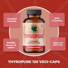 Load image into Gallery viewer, PURE LAB VITAMINS ThyroPure (120 veg caps)
