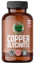 Load image into Gallery viewer, PURE LAB VITAMINS Copper Glyciante (60 veg caps)