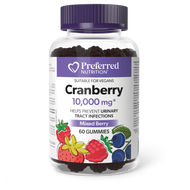 PREFERRED NUTRITION Cranberry 10,000  60 Gummies