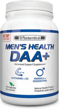 Load image into Gallery viewer, SD PHARMACEUTICALS Men's Health DAA+ ( D-Aspartic Acid - 120 Caps)