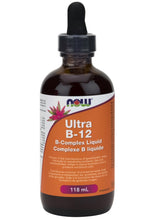 Load image into Gallery viewer, NOW Ultra B-12 B-Complex (Liquid - 118 ml)