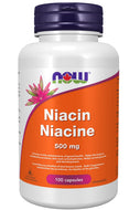 NOW Niacin (500 mg - 100 Capsules)