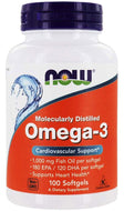 NOW Squishy Fishies Omega-3 (100 sgel)