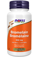 NOW Bromelain (500 mg 2400 GDU/g 60 vcaps)