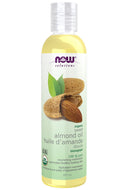 NOW Organic Sweet Almond Oil (237 ml)