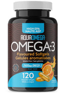 AQUAOMEGA High EPA Omega-3 (Orange Chew - 120 ct)