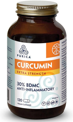 PURICA Curcumin (Extra Strength - 120 V-Caps)
