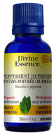 DIVINE ESSENCE Peppermint Supreme Organic (30 ml)