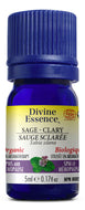 DIVINE ESSENCE Sage - Clary  (Organic - 5 ml)