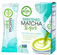 AIYA Sweetened Matcha To Go (1 8-Stick Box)