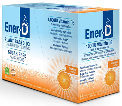 ENER-D Sugar Free Orange (24 Packets)