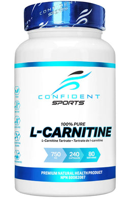 CONFIDENT SPORTS L-Carnitine (750 mg - 240 caps)