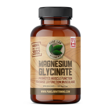 Load image into Gallery viewer, PURE LAB Magnesium Glycinate (120 veg caps)