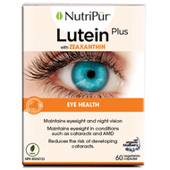 NUTRIPUR Lutein plus eye health, blueberry - 60 vcaps