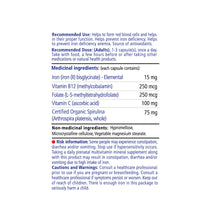 Load image into Gallery viewer, VITALITY Daily Iron + Organic Spirulina