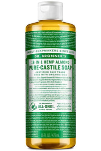 DR BRONNER'S Pure Castile Soap (Almond - 473 ml)