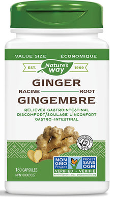 NATURE'S WAY Ginger Root (180 caps)