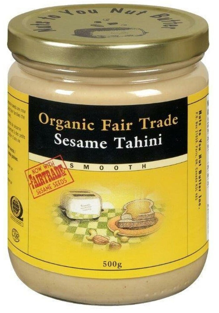 NUTS TO YOU Organic Fair Trade Tahini (500 gr)
