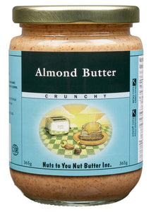 NUTS TO YOU Almond Butter (Crunchy - 365 gr)