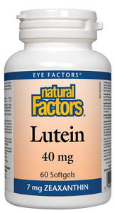 NATURAL FACTORS Lutein (40 mg - 60 sgels)