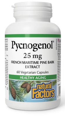 NATURAL FACTORS Pycnogenol (25 mg - 60 veg caps)