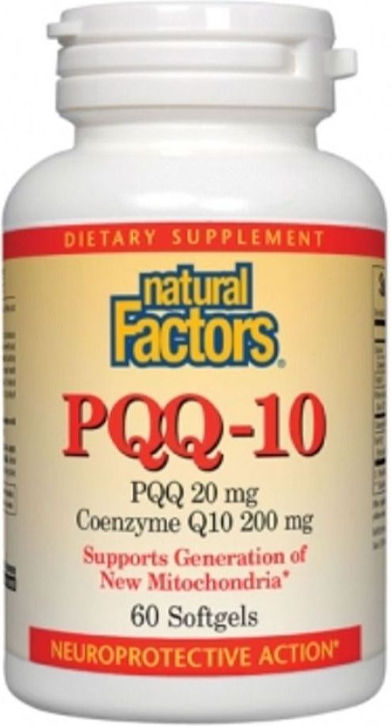 NATURAL FACTORS PQQ 10 (60 sgels)