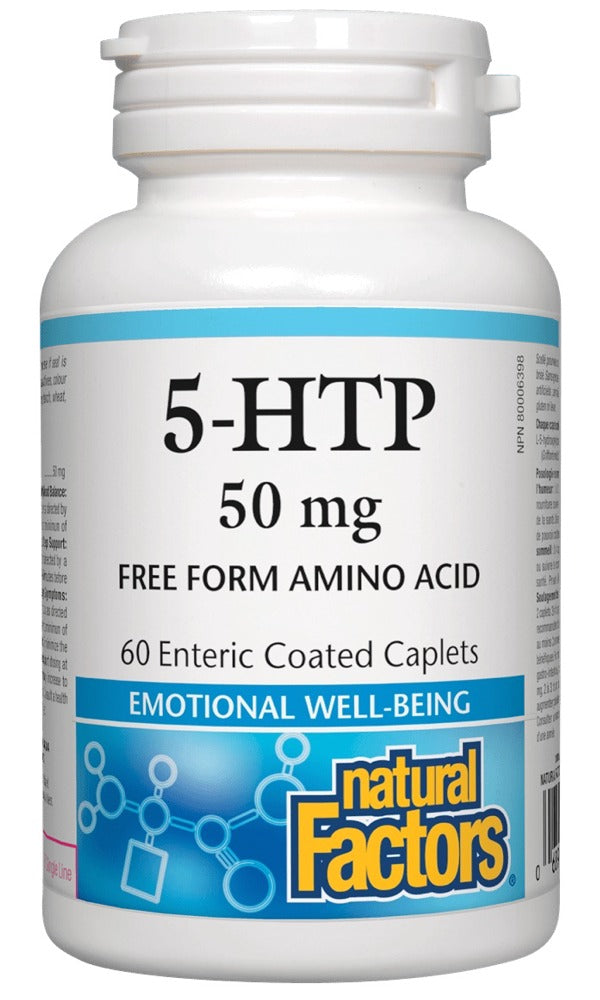 NATURAL FACTORS 5 HTP (50 mg - 90 tabs)