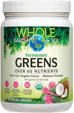 WHOLE EARTH & SEA Organic Greens (Tropical - 405 gr)