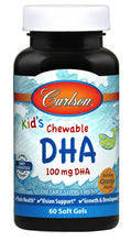 Load image into Gallery viewer, CARLSON Kids Chewable DHA (Orange - 120 chews)