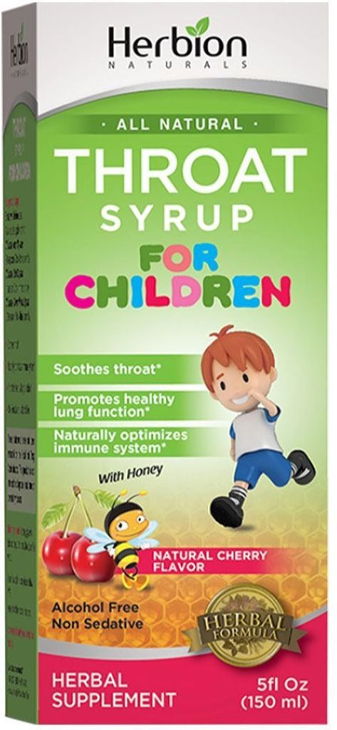 HERBION Cough Syrup for Children (Cherry Flavor - 150 ml)