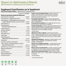 Load image into Gallery viewer, NOVA SCOTIA ORGANICS Womens 50+ Multi &amp; Minerals (60 caps)