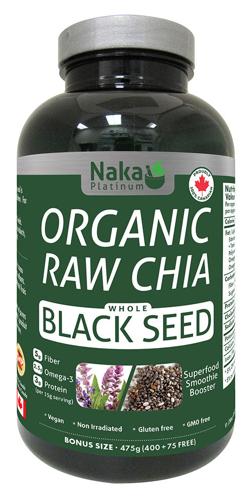 NAKA Platinum Organic Raw Chia Seed (475 gr)