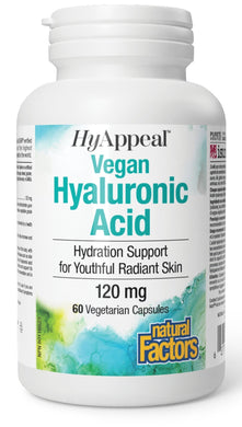 NATURAL FACTORS Vegan Hyaluronic Acid (60 veg caps)