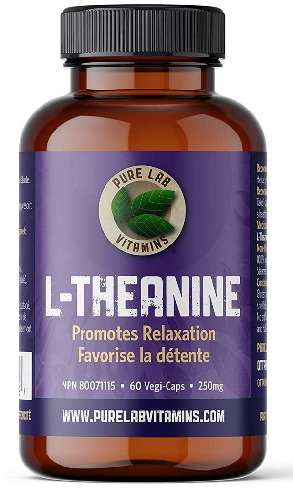 PURE LAB L-Theanine (250 mg - 60 veg caps)