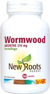NEW ROOTS Wormwood (100 veg caps)