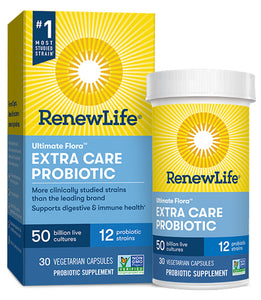 RENEW LIFE Ultimate Flora Critical Care Probiotic  50 Billion (Shelf Stable - 30 veg caps)